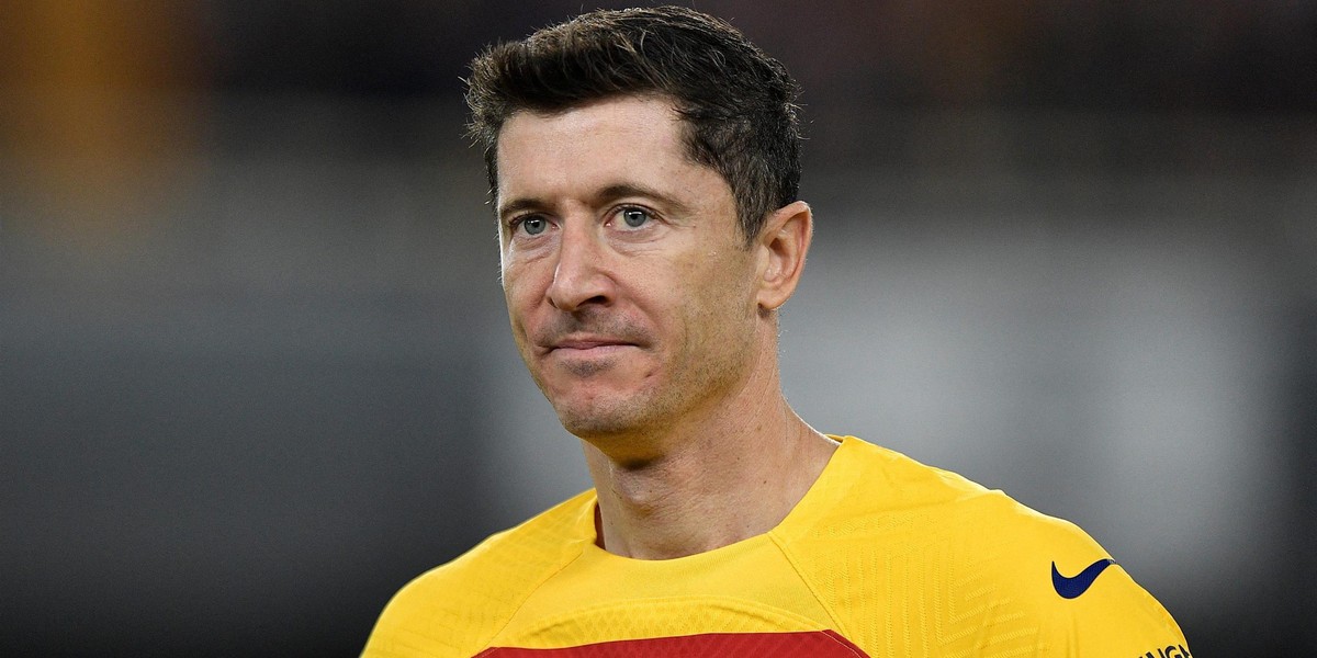 Robert Lewandowski jest daleki od dawnej formy.