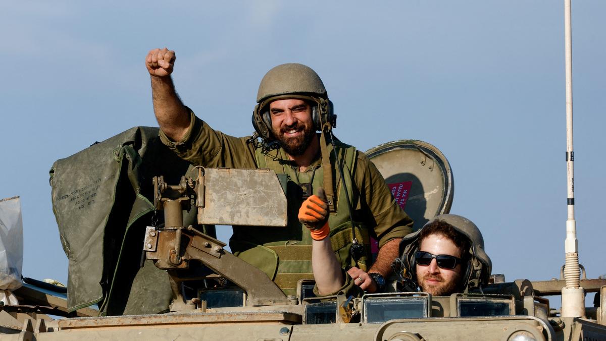 Izraelscy żołnierze w Strefie Gazy