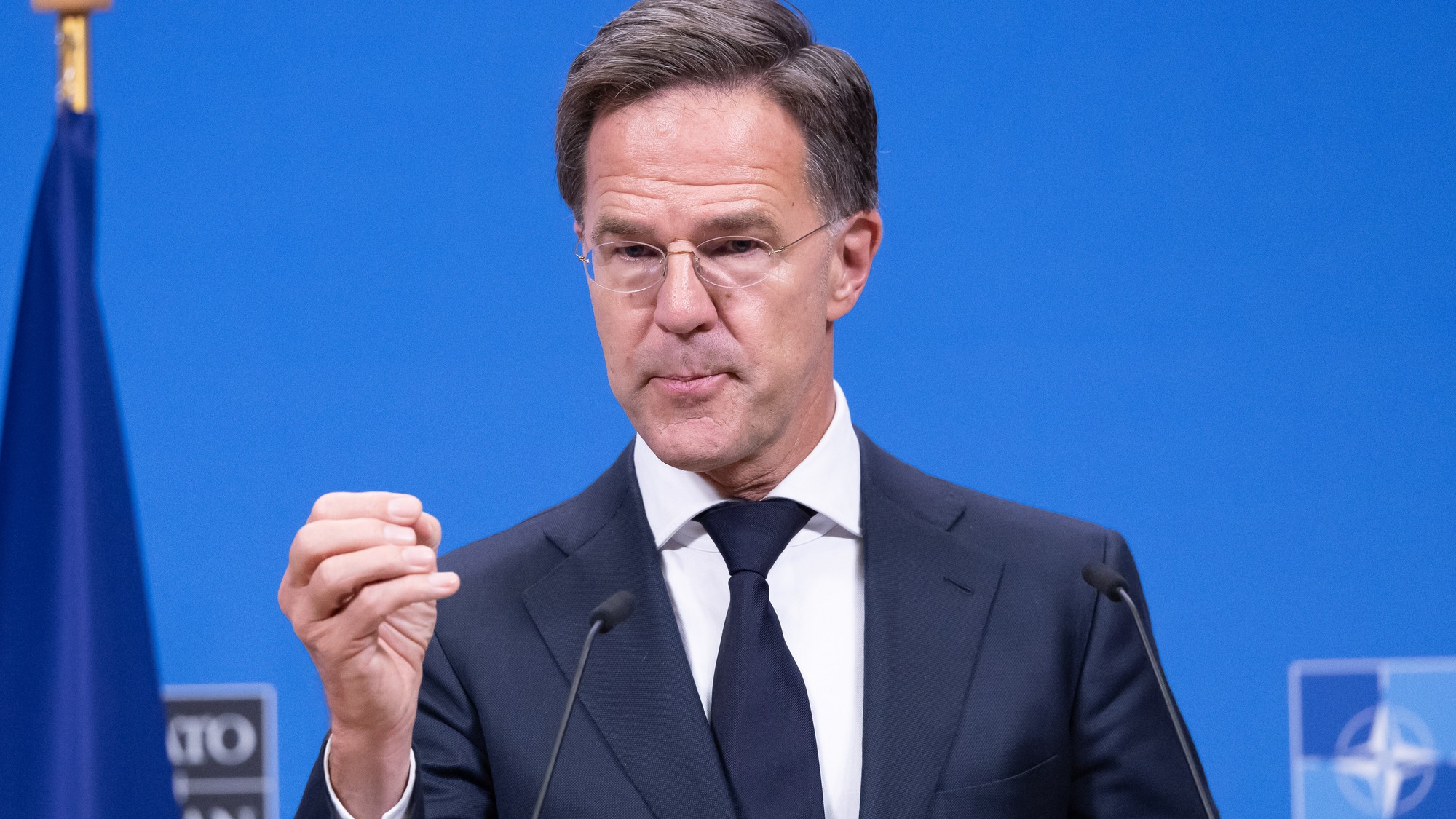 Generálny tajomník NATO Mark Rutte.