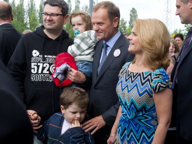 Małgorzata i Donald Tuskowie