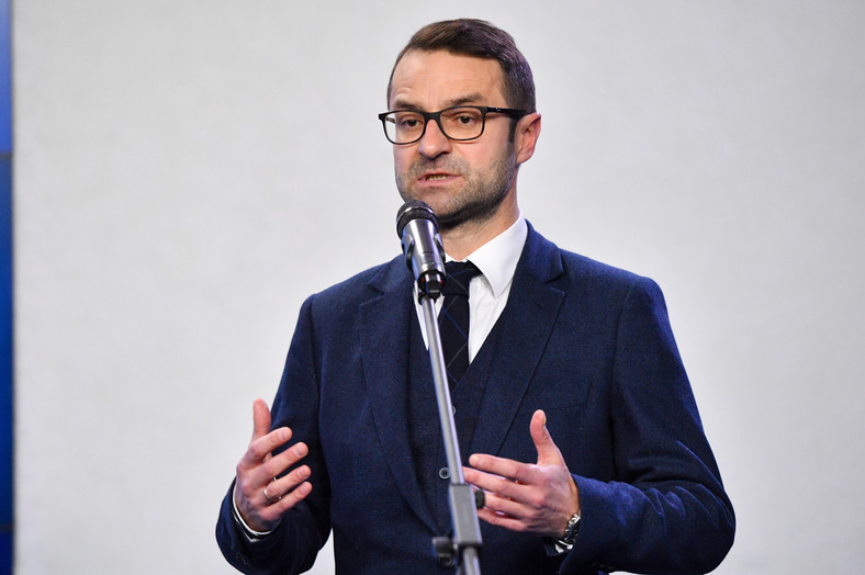 Wiceprezes Polskiego Komitetu Olimpijskiego Tomasz Poręba, eurodeputowany PiS 