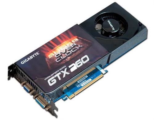 GeForce GTX 260 - warty uwagi przedstawiciel serii 200