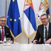 Aleksandar Vučić i evropski komesar za unutrašnje poslove i migracije Magnus Bruner
