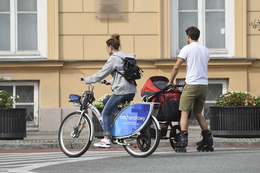 Magdalena Boczarska i Mateusz Banasiuk z synem