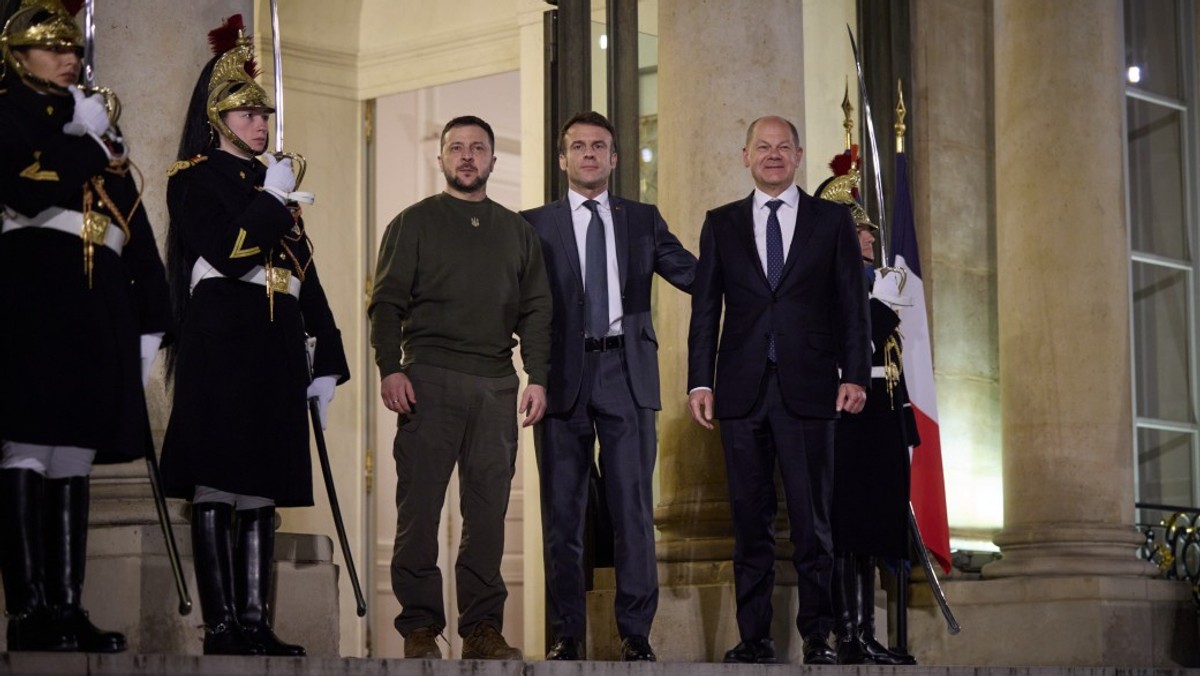 Ujawnili kulisy rozmów Zełenskiego z Macronem i Scholzem. Padła propozycja