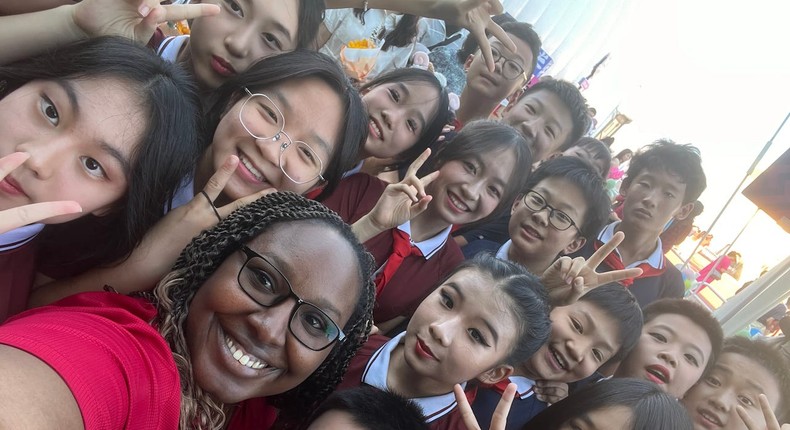 Tatiana Smith spent 5 years teaching English in China.Courtesy of Tatiana Smith