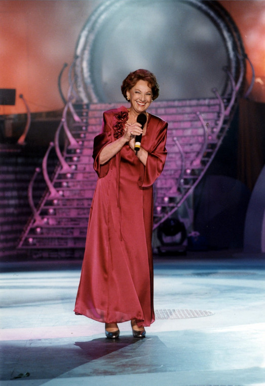 Irena Dziedzic na Festiwalu w Opolu, 1988