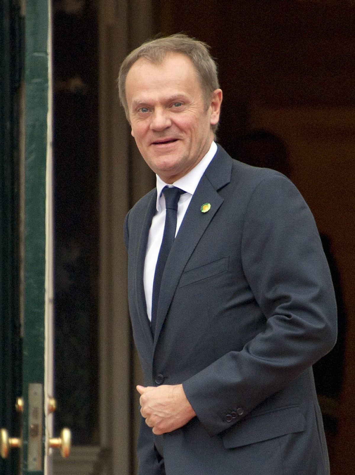 Donald Tusk podczas wizyty w USA.