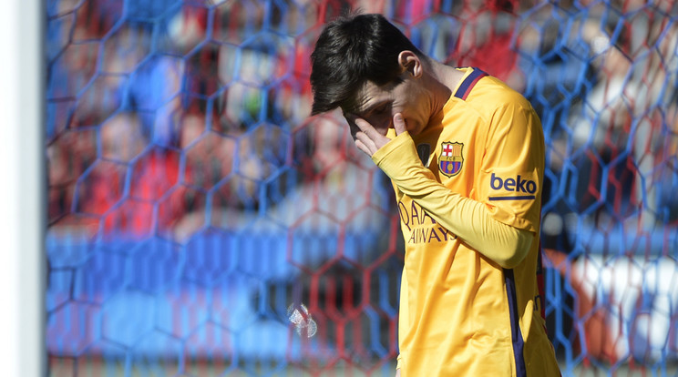 Lionel Messi veséje megint rakoncátlankodott /Fotó: AFP