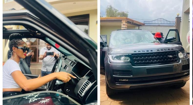 Spice Diana unveiled the brand new Range Rover on Saturday