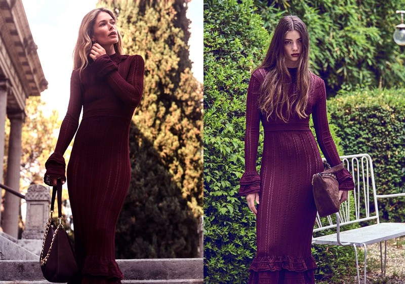 Pletené šaty, ktoré pristanú každej žene.