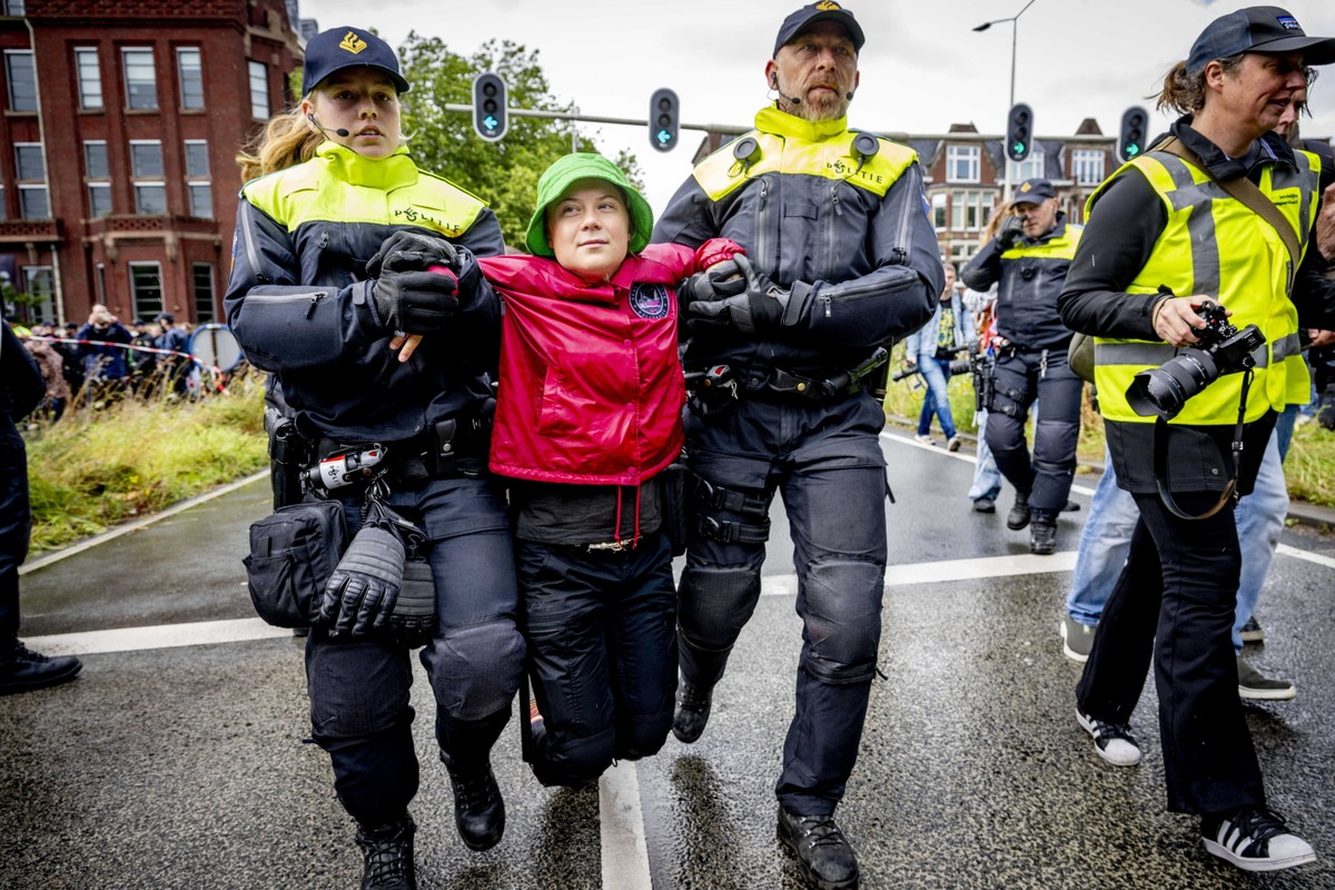 Holandia: Greta Thunberg zatrzymana przez policję