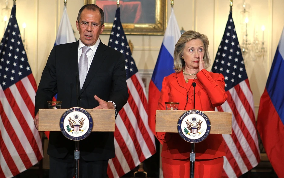 Sergej Lavrov i Hilari Klinton 2011. godine