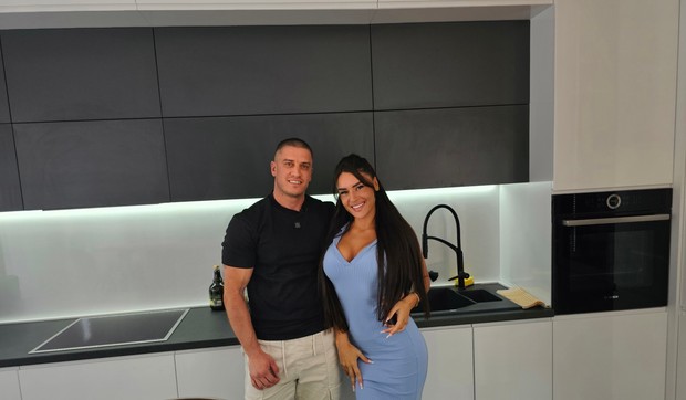 David Dragojević i devojka Tamara - penthaus