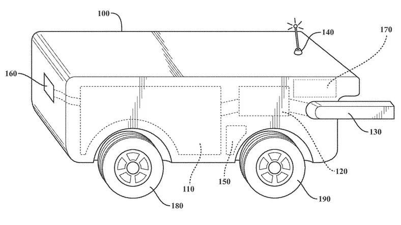 toyota patent   on the fly autonomous vehicle refueling and recharging 1