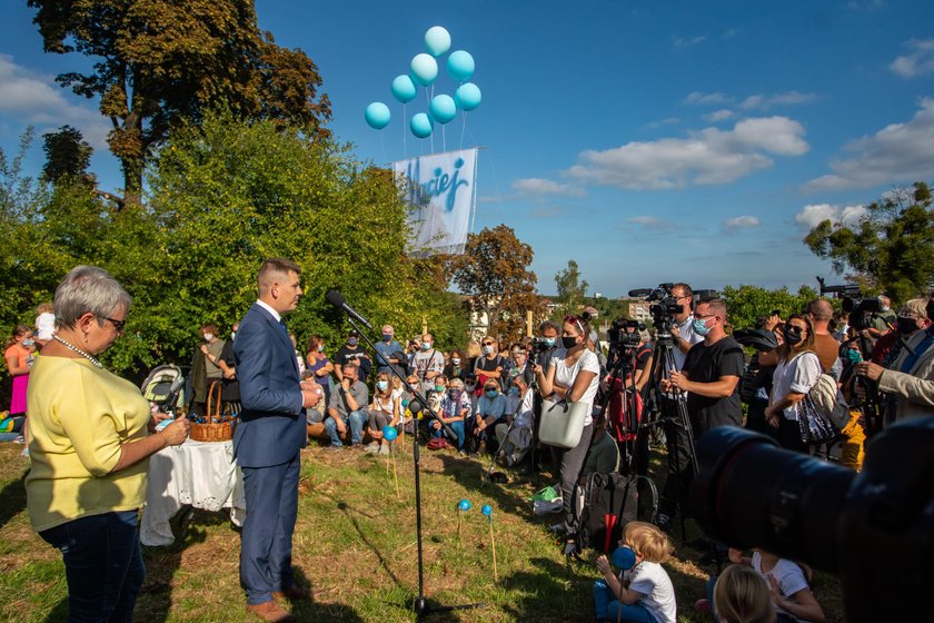 Odsłonięcie widoku Macieja Kosycarza