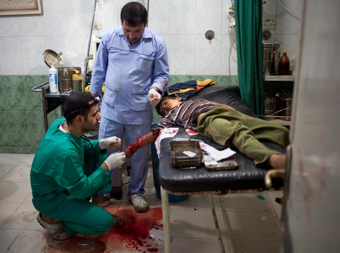 Ofiary wojny w Syrii