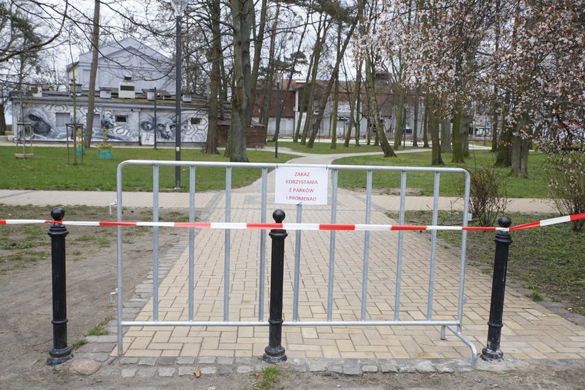 Sopot zamknął plaże, parki i promenady nadmorskie