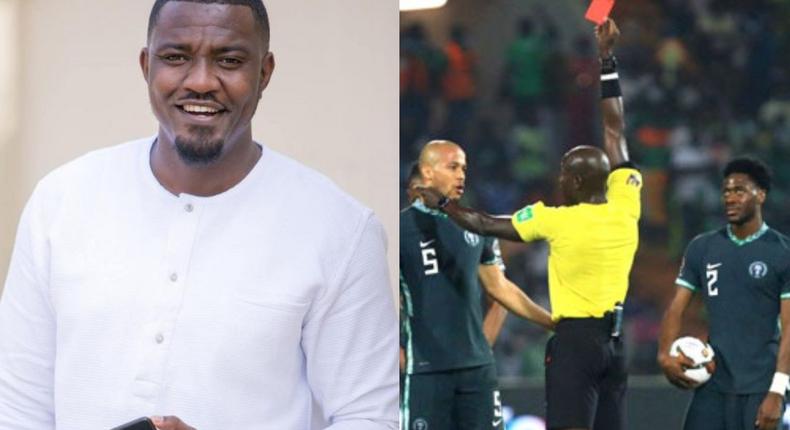 ‘Welcome back home’ – John Dumelo mocks Nigeria after AFCON elimination