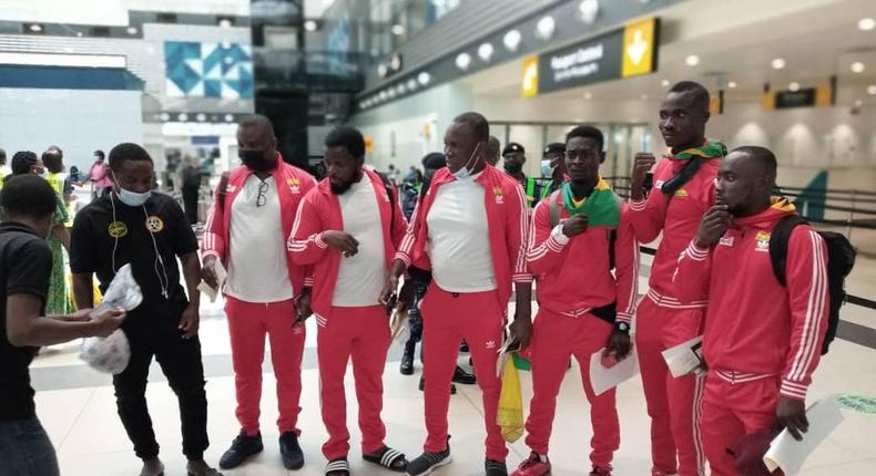 Team Ghana departs to Ukraine for Ju Jutsu World Cup