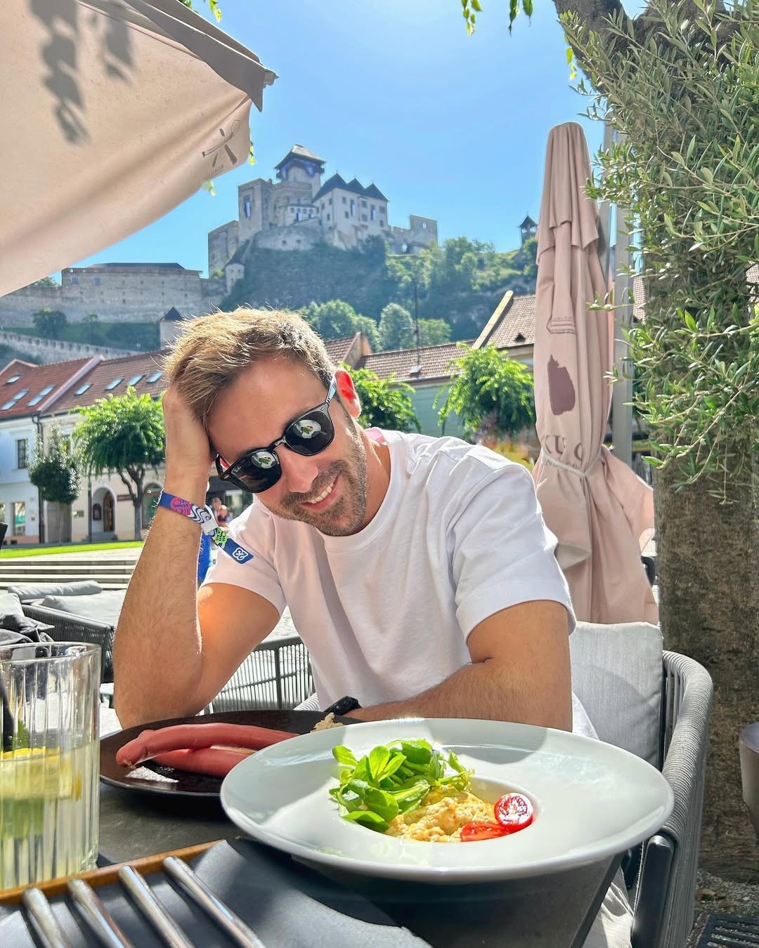 Slovenský herec a podnikateľ Marek Fašiang.