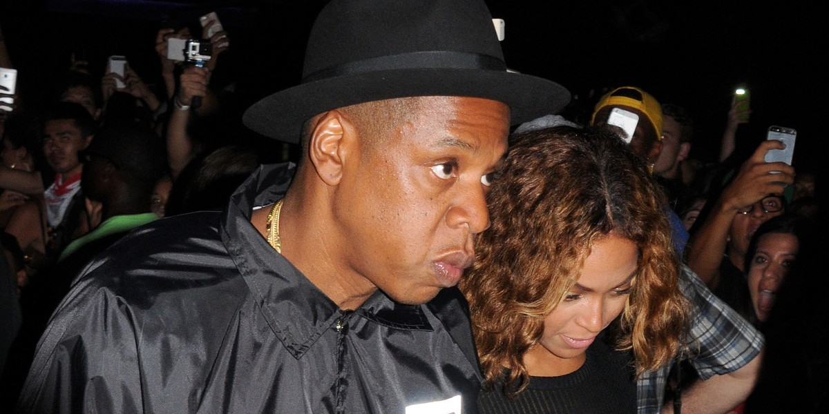 Beyonce i Jay-Z na festiwalu muzycznym