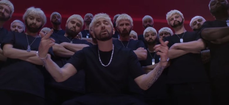 Eminem jak Dua Lipa? Jest teledysk do singla "Houdini"