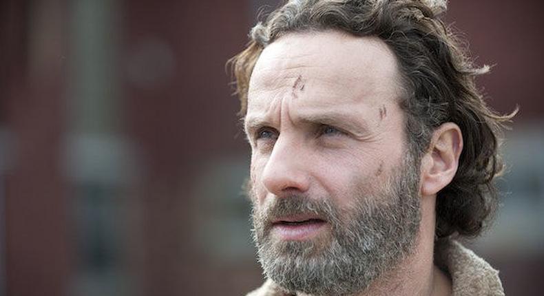 Rick Grimes on The Walking Dead 