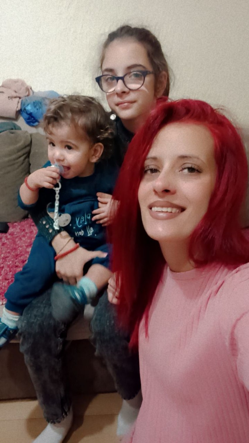 Marina sa Mašom i Aleksom