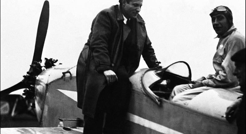 French aviator Jean Mermoz was one of the pioneers of Aeropostale