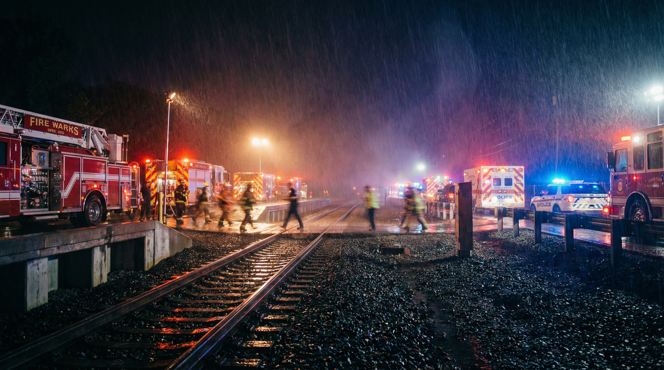 Un conductor atrapado y 20 heridos: Un muro derriba un tren de Rodalies en Barcelona