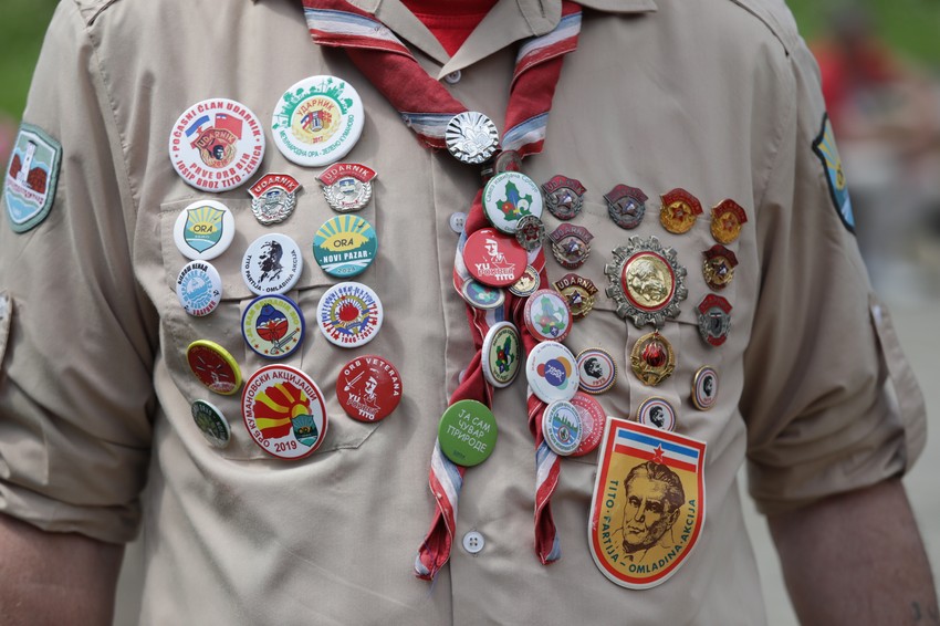 Značke i odlikovanja sa radnih akcija