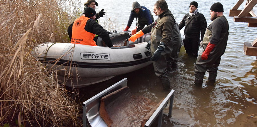 Tą łodzią Mieszko I i Dobrawa płynęli na chrzest?