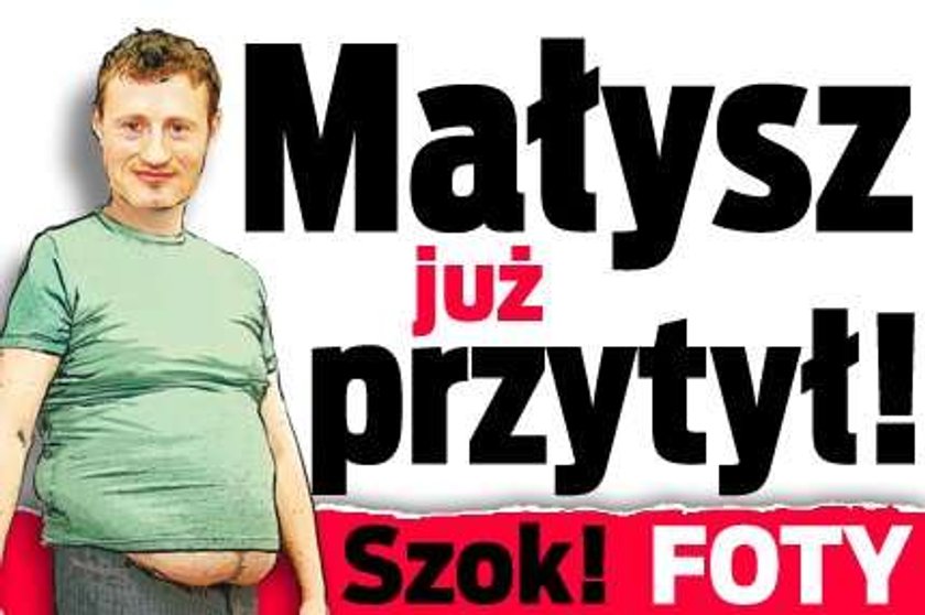 Małysz już przytył! Szok! FOTY