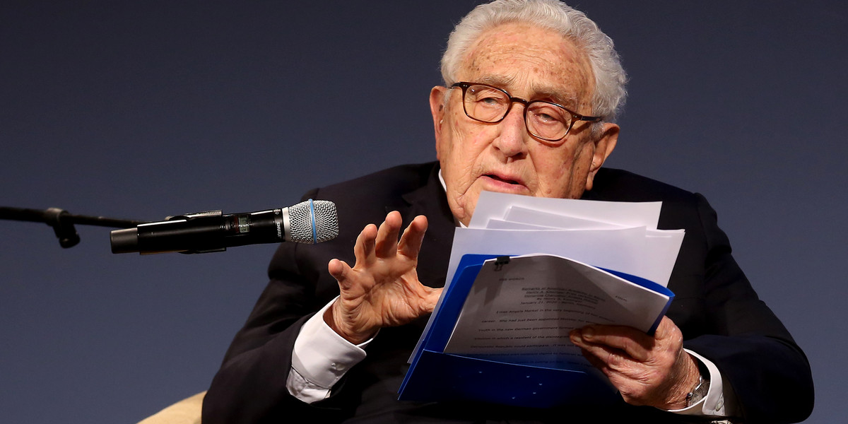 Henry Kissinger, były sekretarz stanu USA 