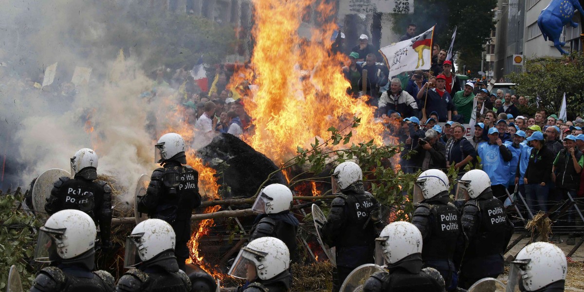 Polscy rolnicy będą protestować w Brukseli? „Musimy trochę zadymić"