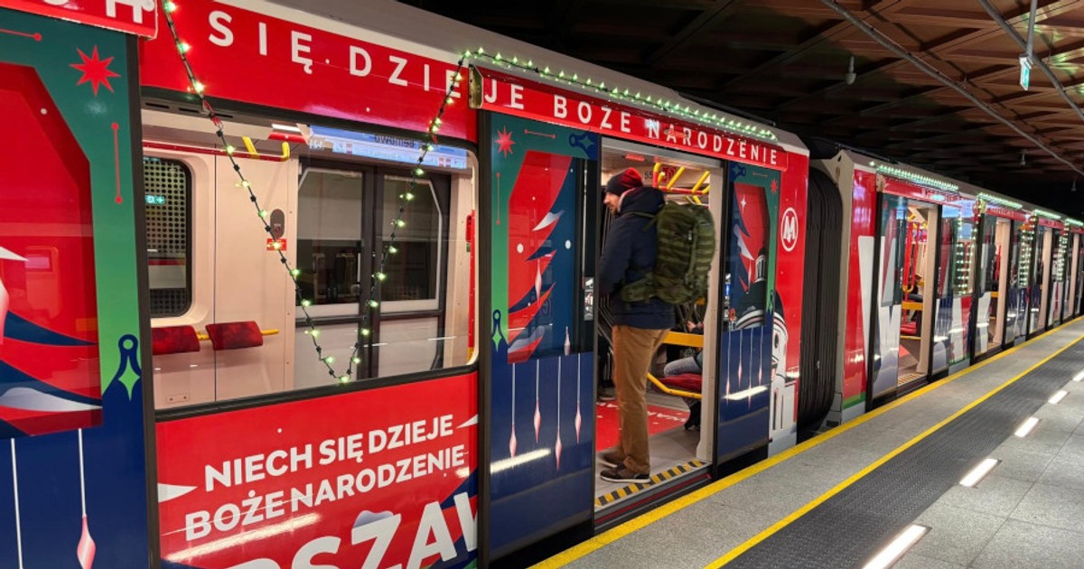 W stołecznej komunikacji miejskie już zaczęły się święta
