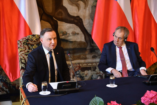 Andrzej Duda, Milos Zeman