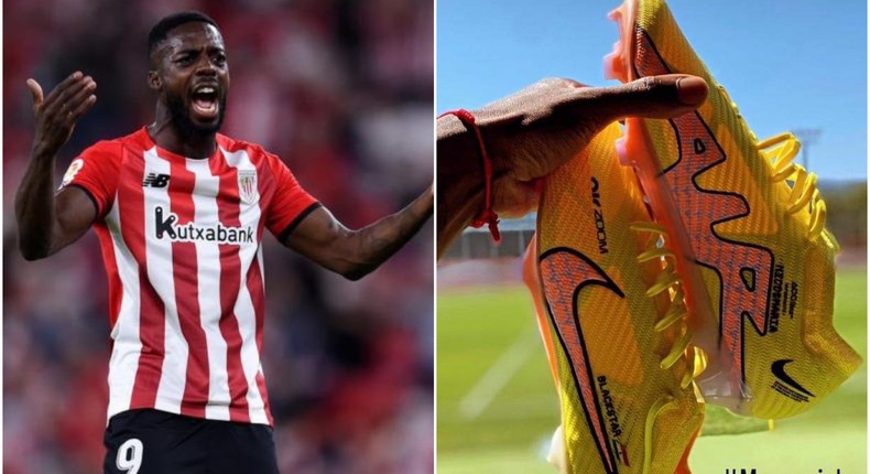 Inaki Williams to wear customized Ghana boots for La Liga season