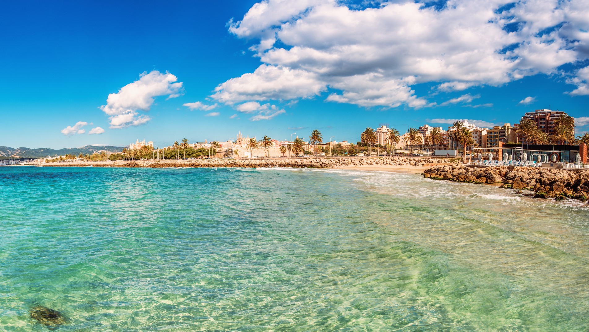 Letovisko na juhu Malorky Playa de Palma.