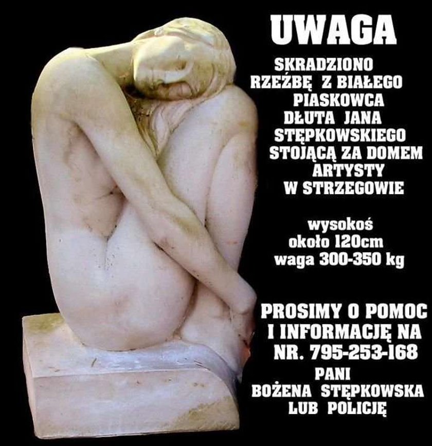 ukradziona rzeźba