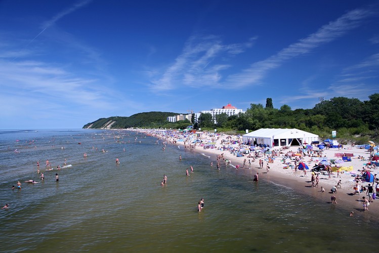Plaża w Międzyzdrojach
