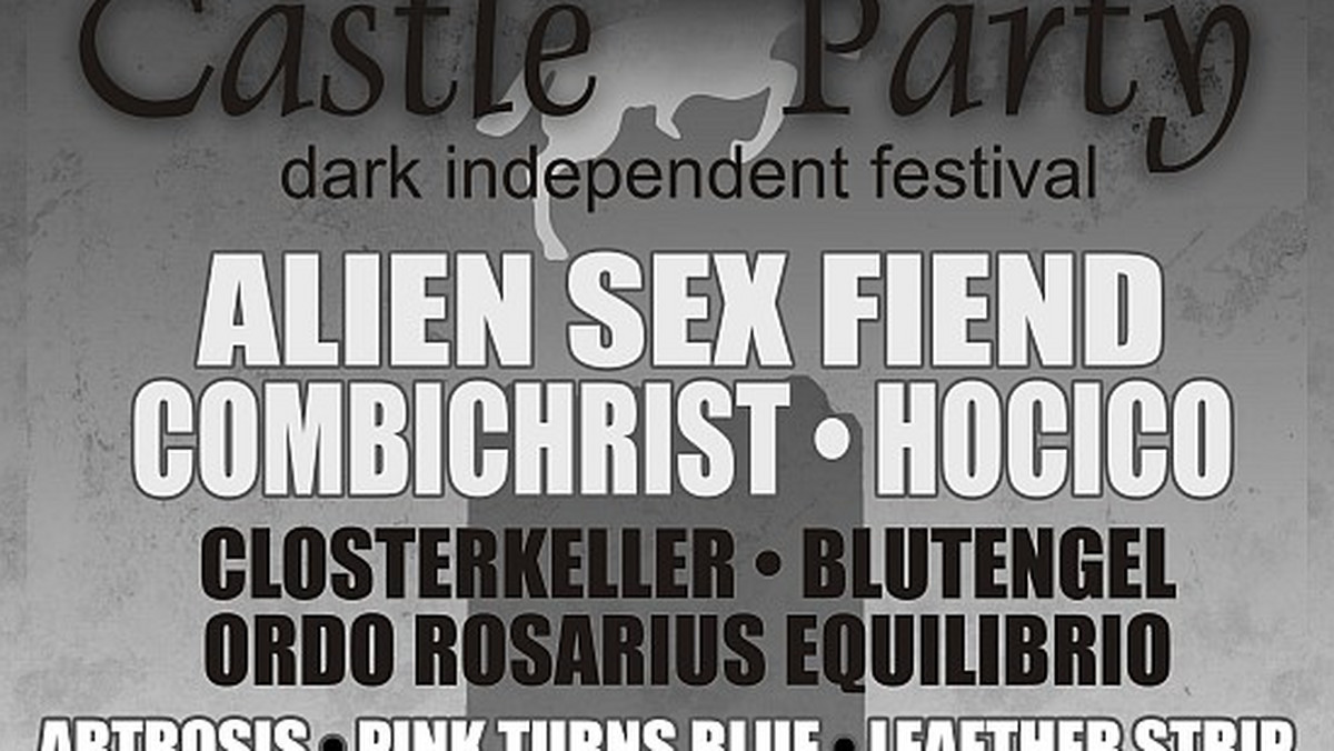 Za miesiąc rozpocznie się jeden z największych w Europie festiwali muzyki w klimacie rocka gotyckiego. Tegoroczna edycja festiwalu Castle Party na zamku w Bolkowie odbędzie się w dniach 26-29 lipca. Przedsprzedaż karnetów została zakończona i obecnie można je będzie nabyć tylko w kasie na zamku. Wśród gwiazd festiwalu znalazły się zespoły Alien Sex Fiend, Combichrist i Hocico.