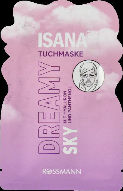 Isana Dreamy Sky Maska w płachcie (Cena: 5,99zł / 1szt)