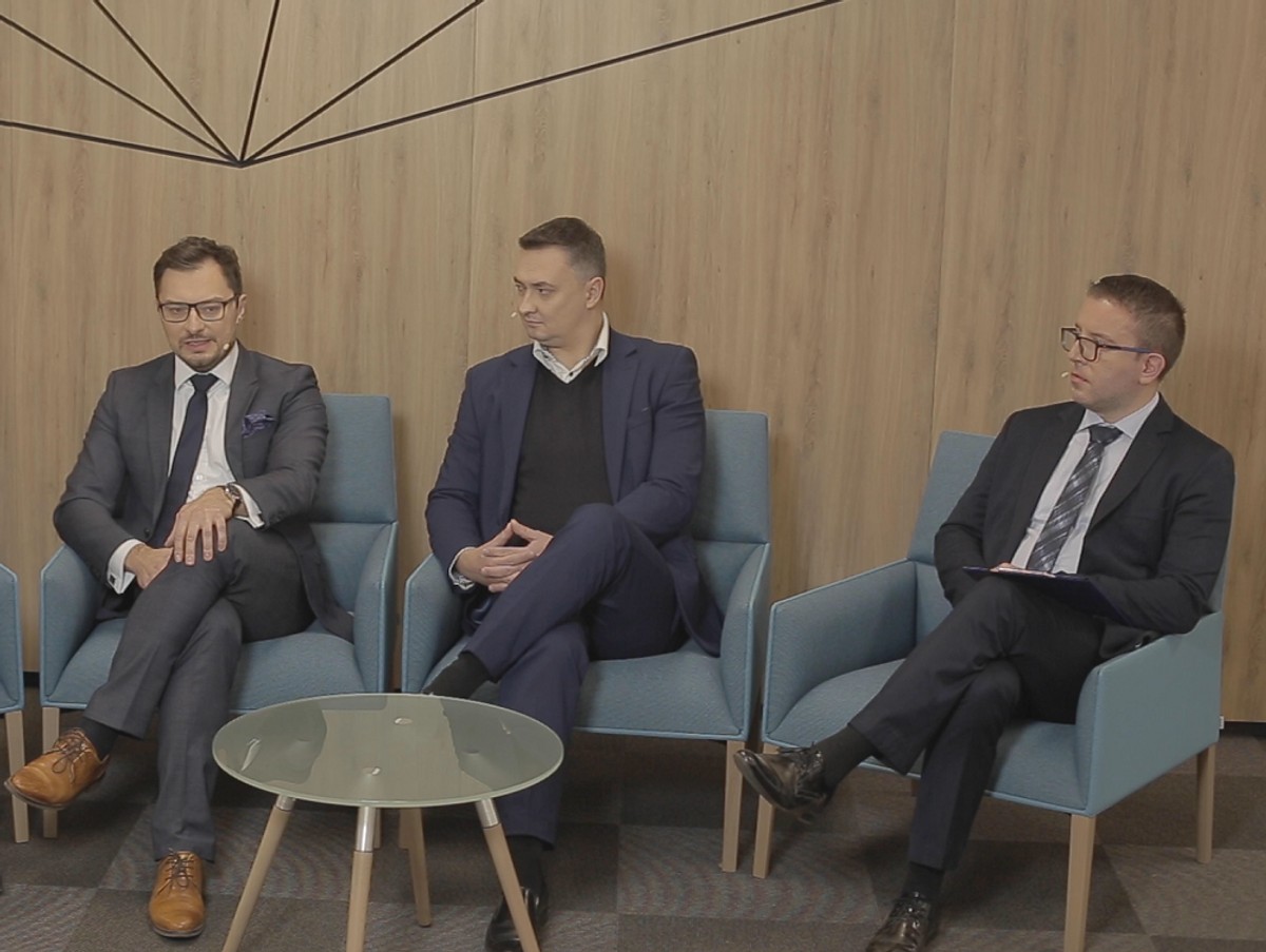 Na zdjęciu, od lewej: Michał Żukowski, Stefan Karmaza, Piotr Motyl