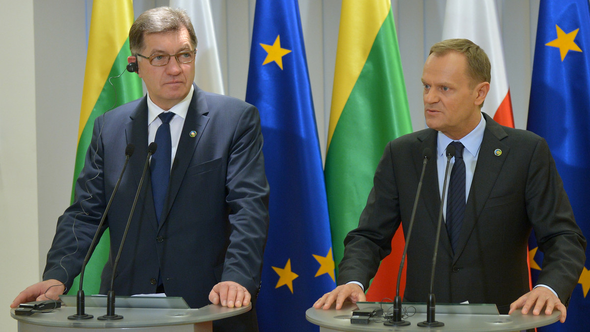 Większa obecność NATO, także w Polsce, wydaje się w niedalekiej perspektywie niezbędna, bo Polska i Litwa graniczą z obszarem, gdzie napięcie jest większe niż kiedykolwiek w ostatnich latach - powiedział premier Donald Tusk po spotkaniu w Brukseli z szefem rządu Litwy.
