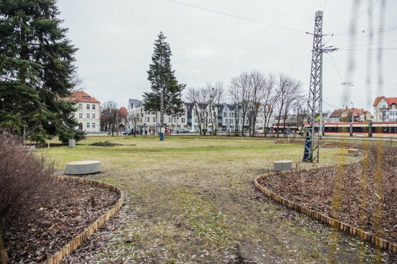 Pętla tramwajowa w Gdańsku. Nieużytek zmienił się w zielony skwer