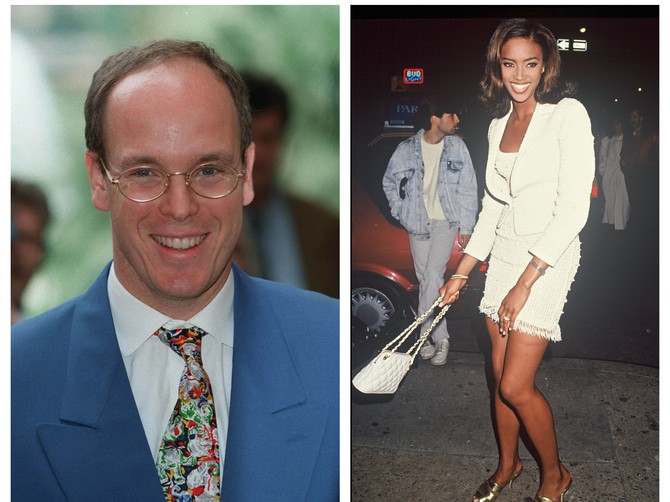 Albert II od Monaka i Naomi Kembel