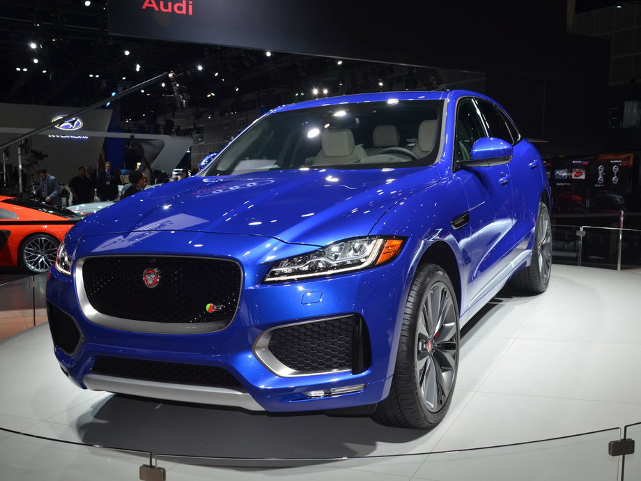 ... the F-PACE SUV.