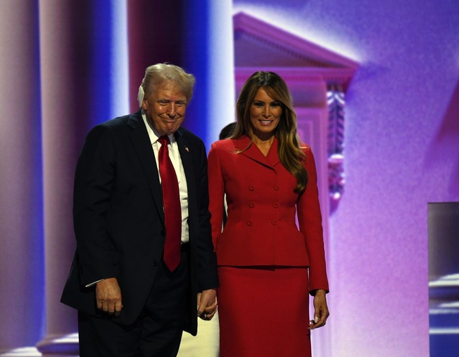 Melanija Tramp sa Donaldom Trampom